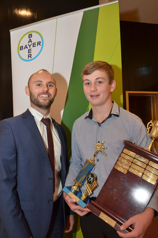 2017 Junior Sportsperson of the Year Jack Ruskin with  Special Guest Scott Reardon 