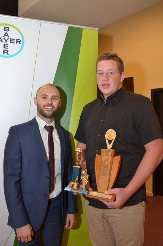 2017 Encouragement Award winner Lachlan Sedgwick with  Special Guest Scott Reardon  